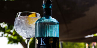 K London dry gin